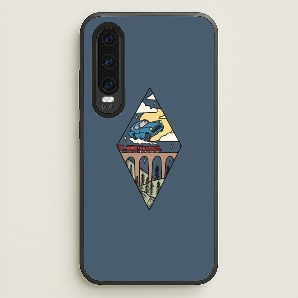 Flying Car - Harry Potter Phone Case for Huawei P30