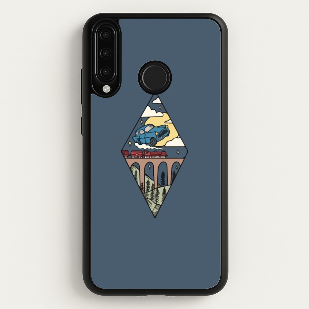 Flying Car - Harry Potter Phone Case for Huawei P30 Lite