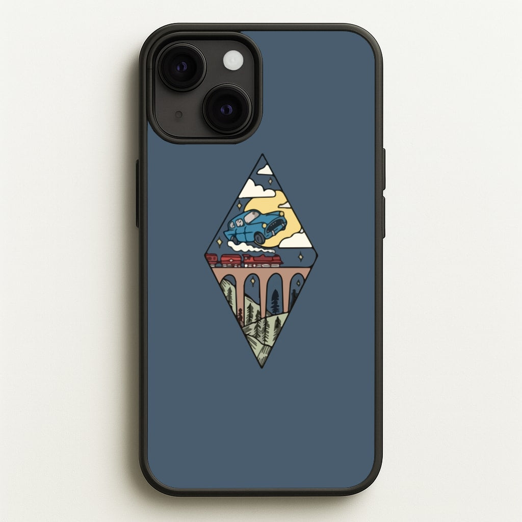 Flying Car - Harry Potter Phone Case for iPhone 13 Mini