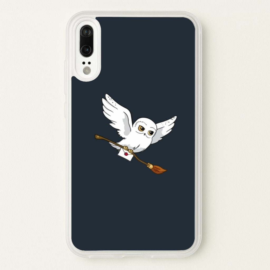 Messenger Owl Hedwig - Harry Potter Phone Case for Huawei P20