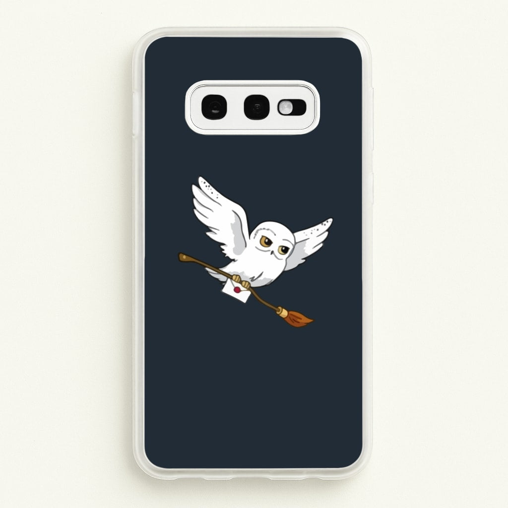 Messenger Owl Hedwig - Harry Potter Phone Case for Galaxy S10e