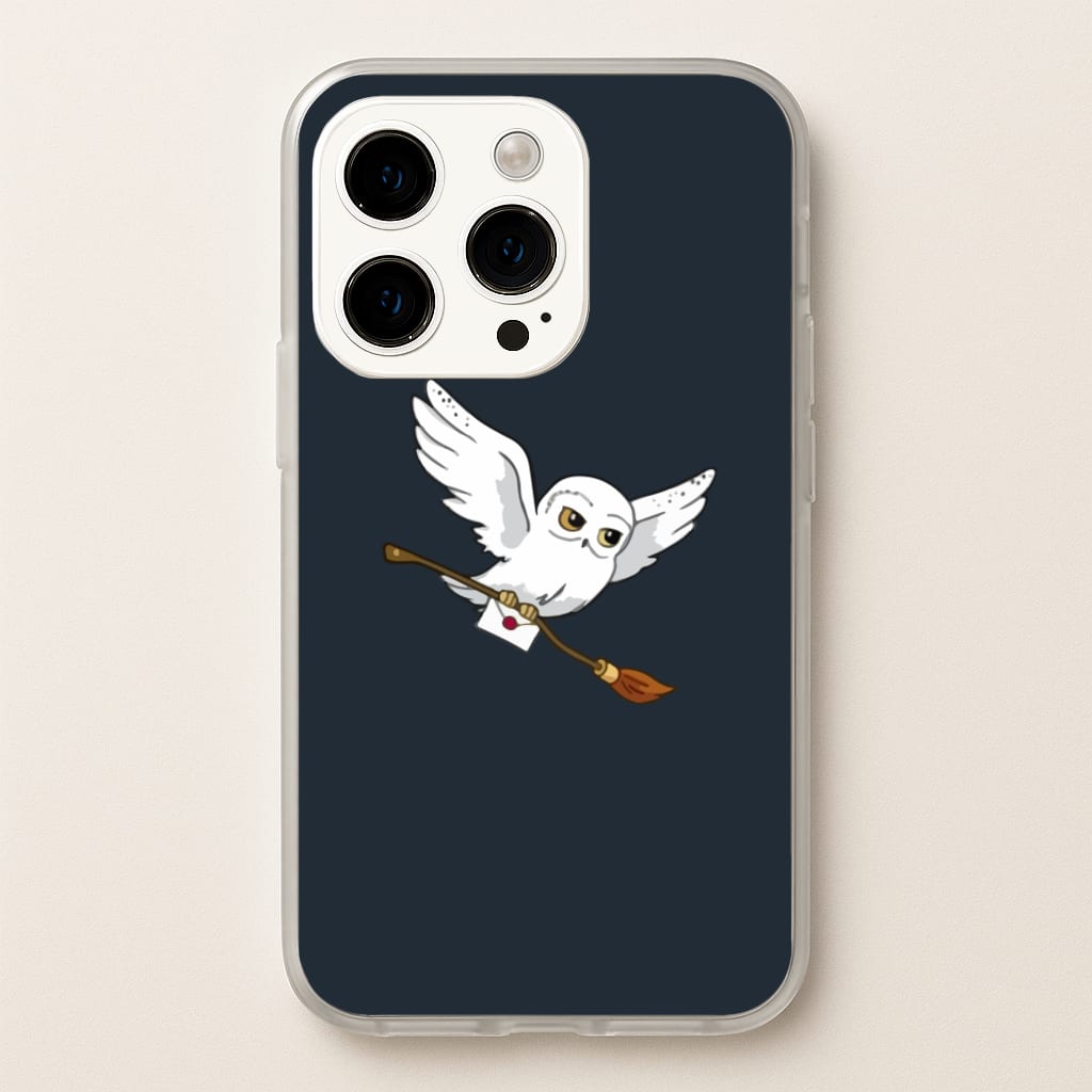 Messenger Owl Hedwig - Harry Potter Phone Case for iPhone 15 Pro