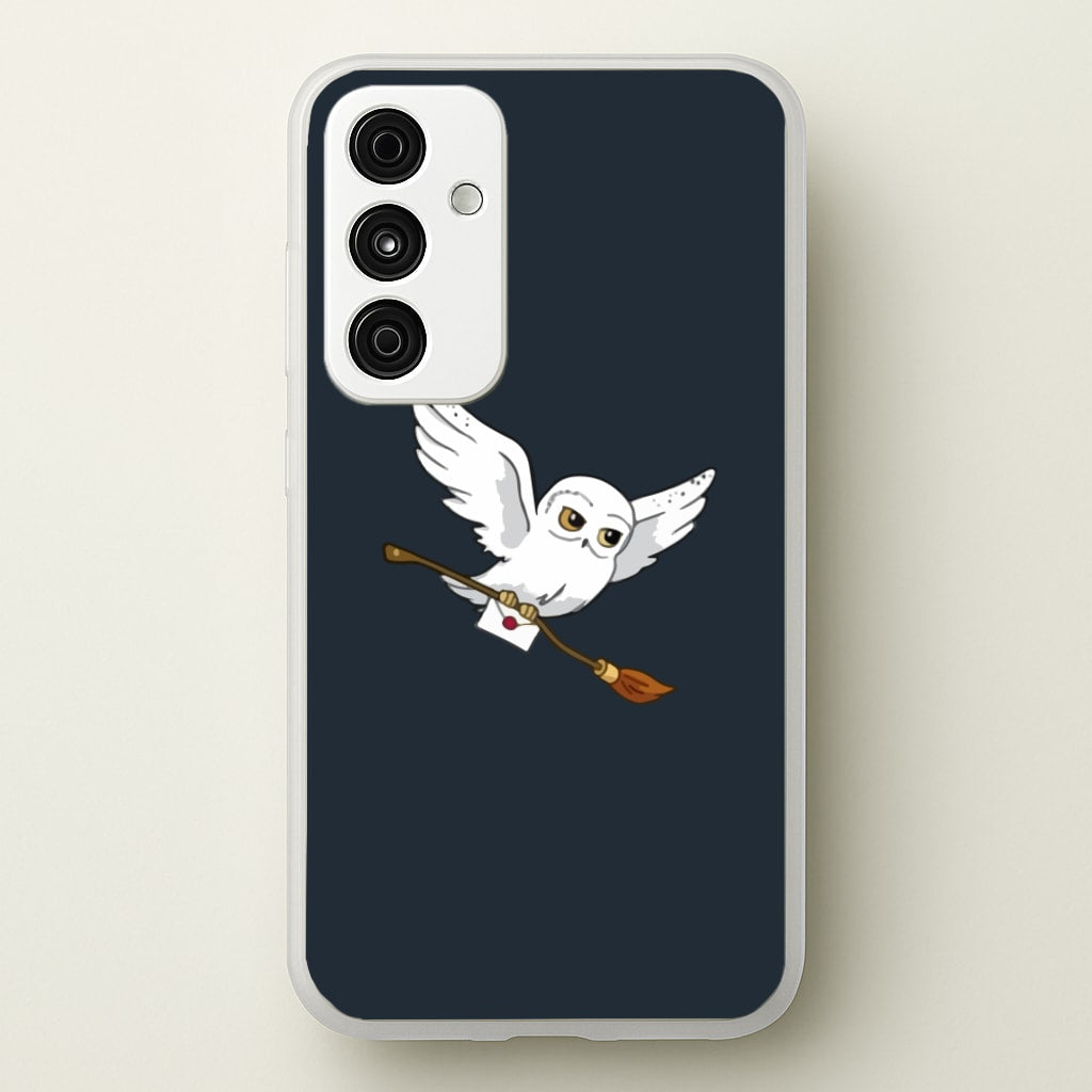Messenger Owl Hedwig - Harry Potter Phone Case for Galaxy A55