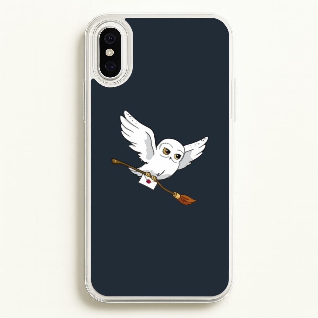 Messenger Owl Hedwig - Harry Potter Phone Case for iPhone XS Max