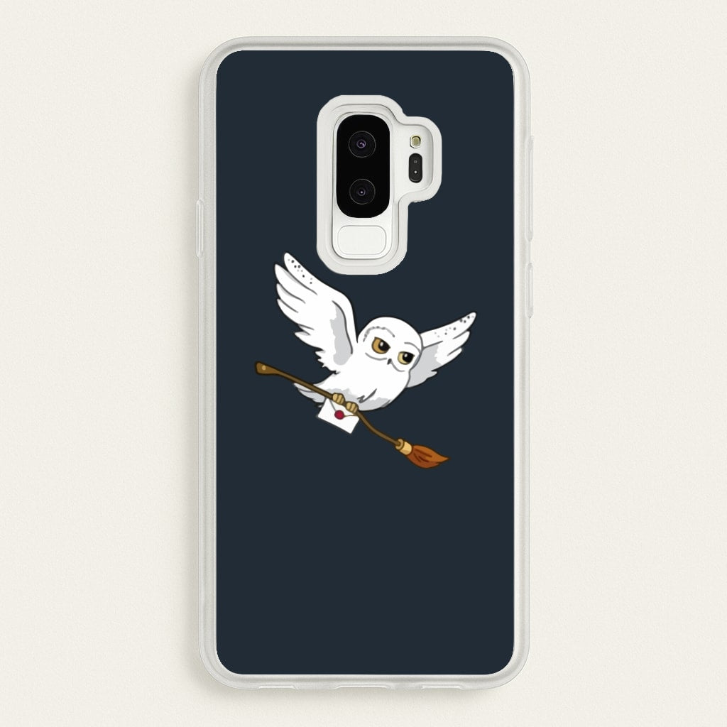 Messenger Owl Hedwig - Harry Potter Phone Case for Galaxy S9 Plus