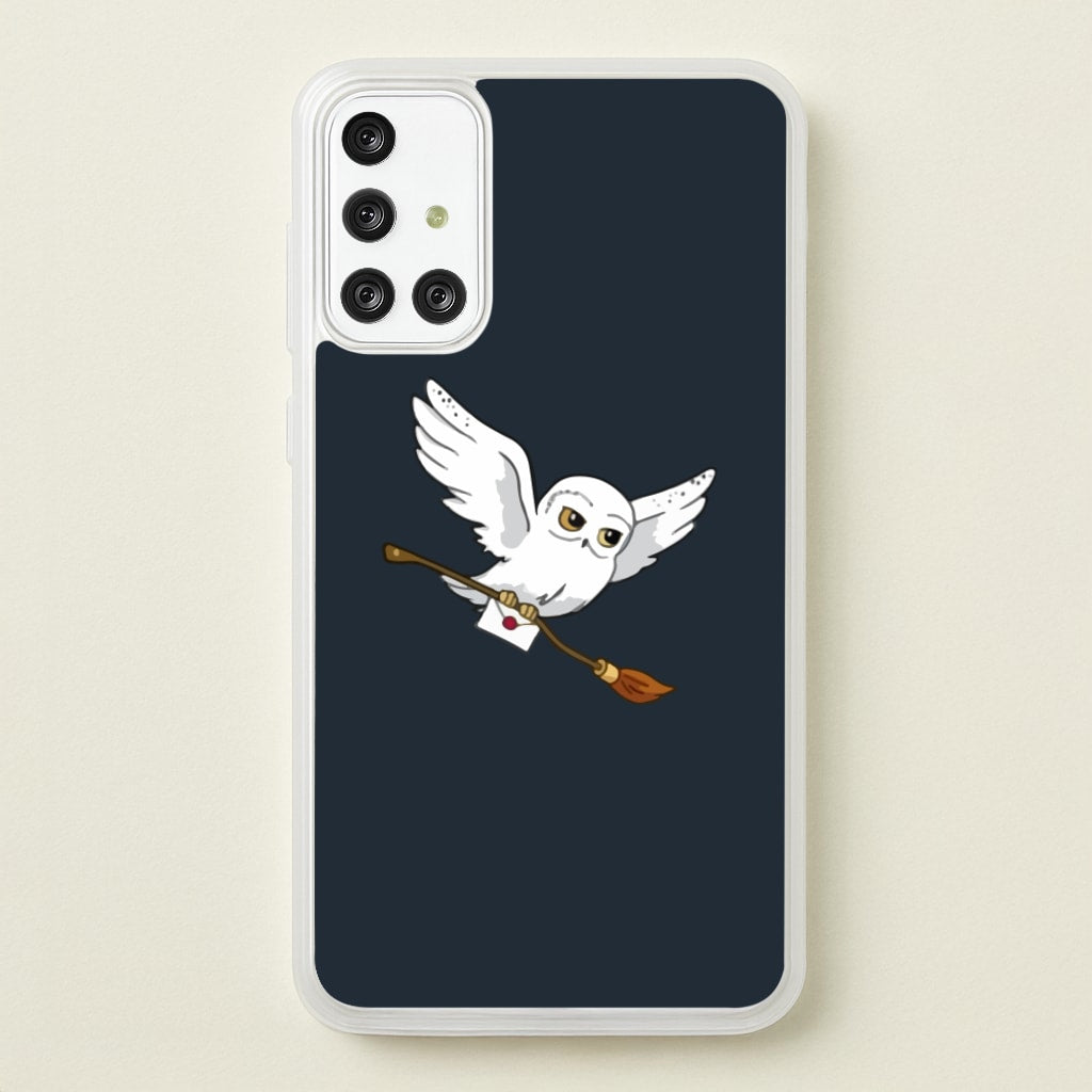 Messenger Owl Hedwig - Harry Potter Phone Case for Galaxy A71