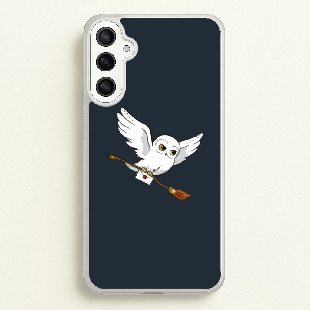 Messenger Owl Hedwig - Harry Potter Phone Case for Galaxy A34