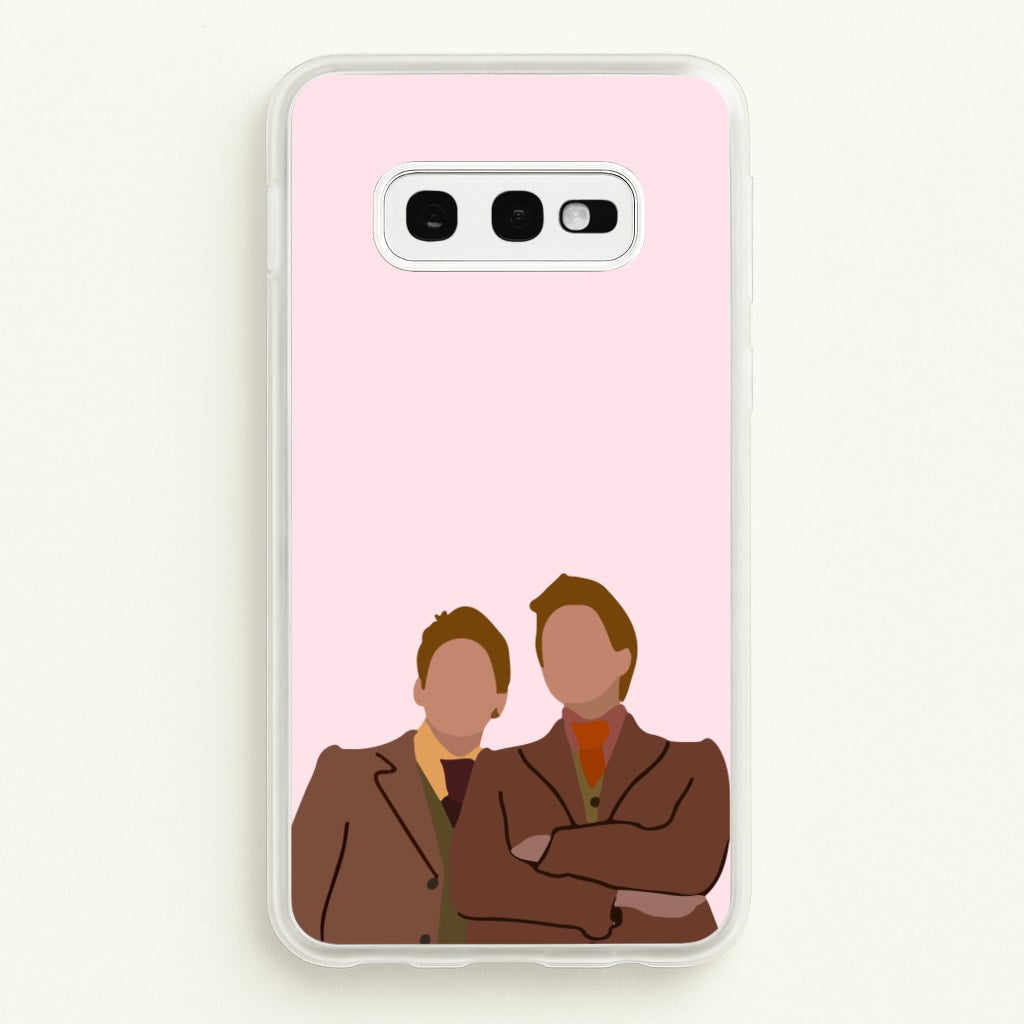 Fred And George - Harry Potter Phone Case for Galaxy S10e