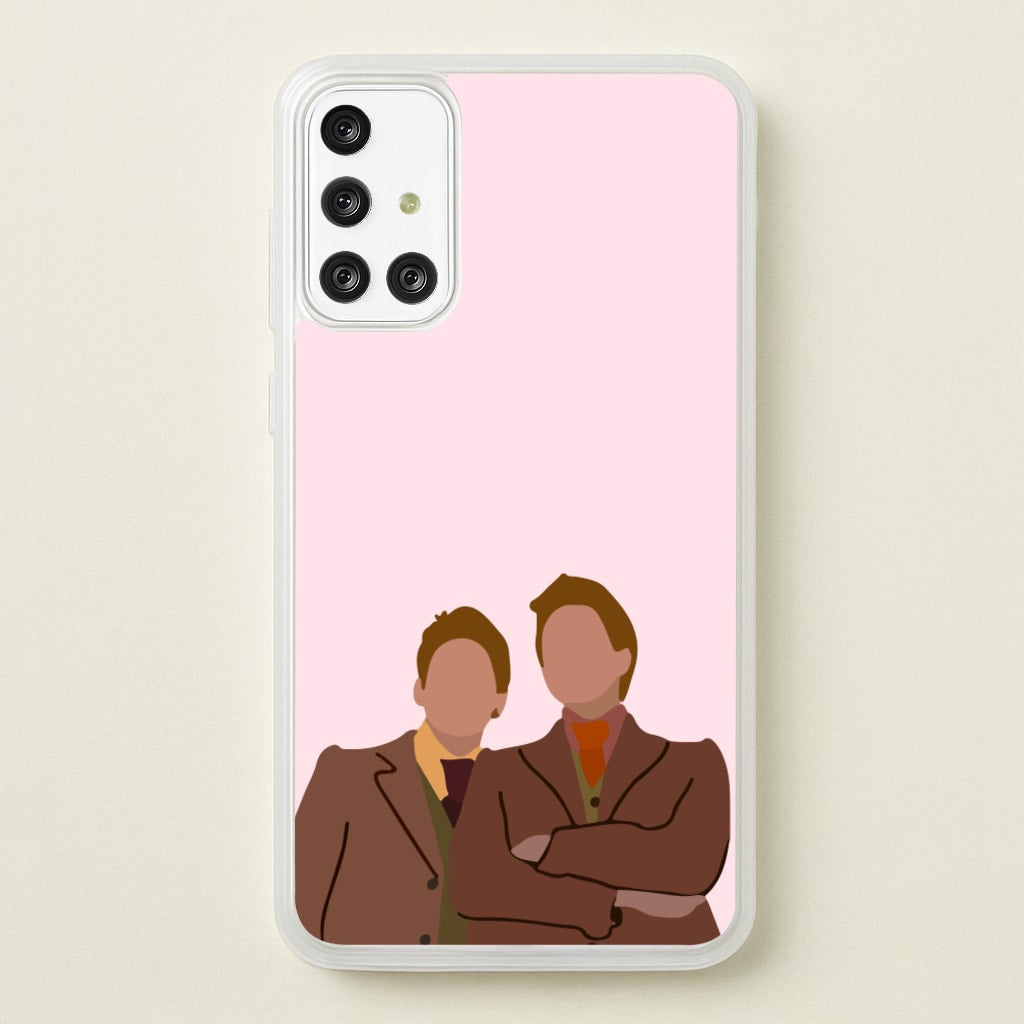 Fred And George - Harry Potter Phone Case for Galaxy A71