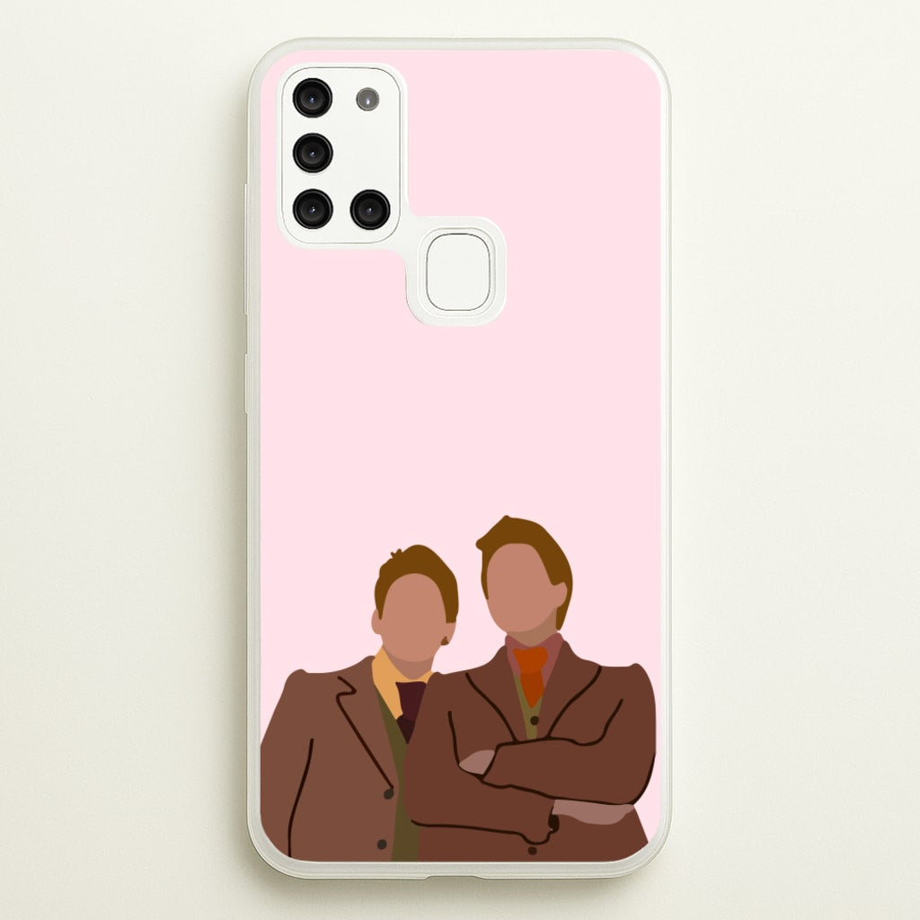 Fred And George - Harry Potter Phone Case for Galaxy A21s