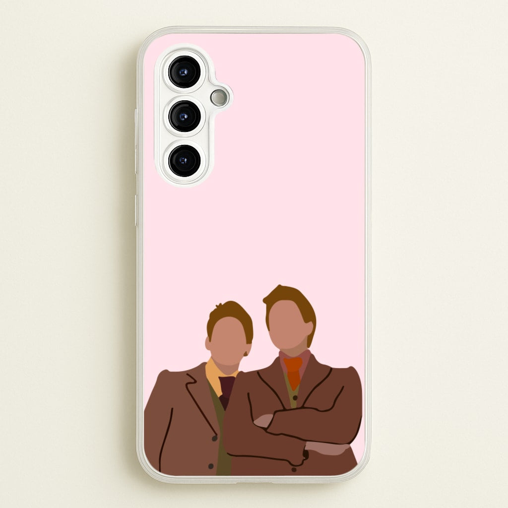 Fred And George - Harry Potter Phone Case for Galaxy A54