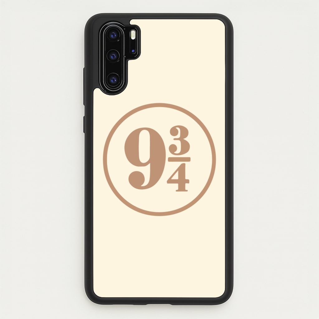Platform Nine And Three Quaters - Harry Potter Phone Case for Huawei P30 Pro