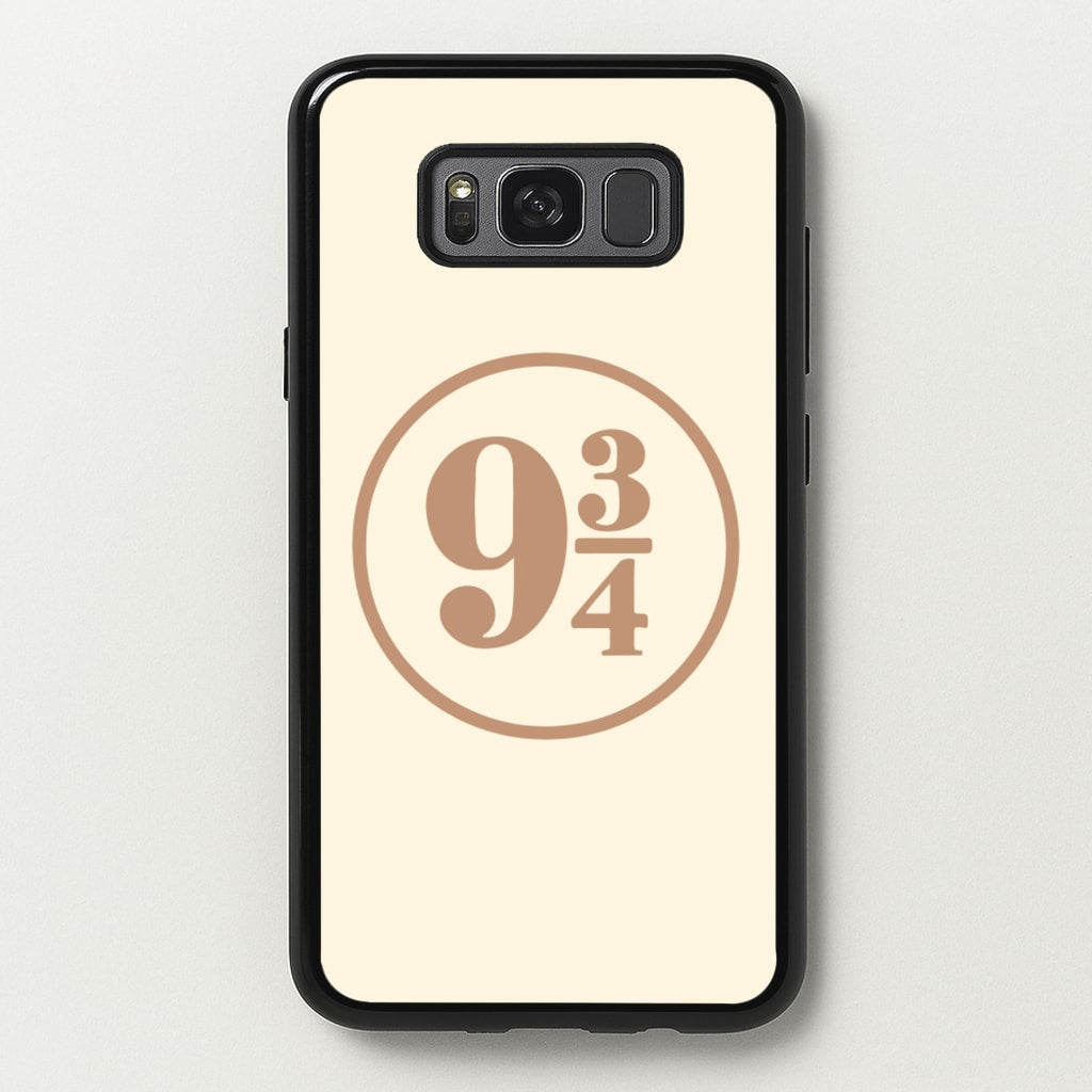 Platform Nine And Three Quaters - Harry Potter Phone Case for Galaxy S8