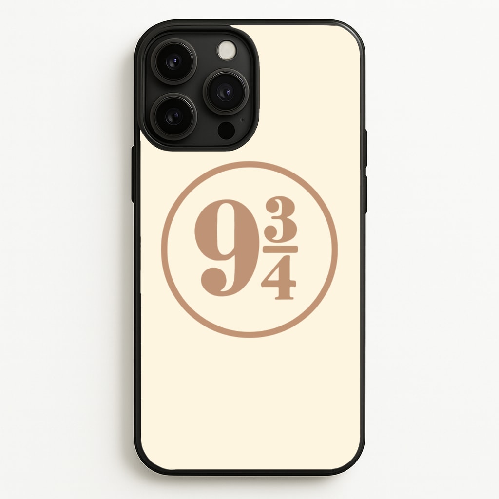 Platform Nine And Three Quaters - Harry Potter Phone Case for iPhone 13 Pro Max