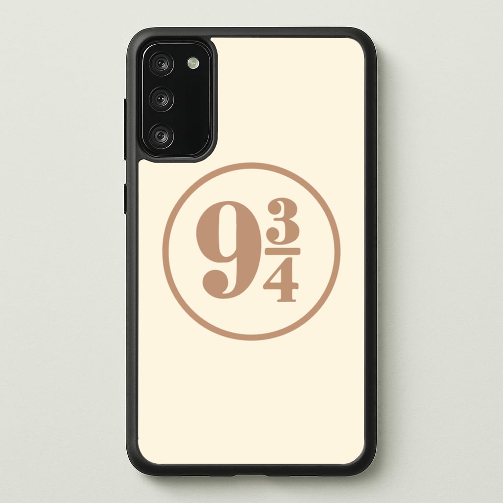 Platform Nine And Three Quaters - Harry Potter Phone Case for Galaxy A41