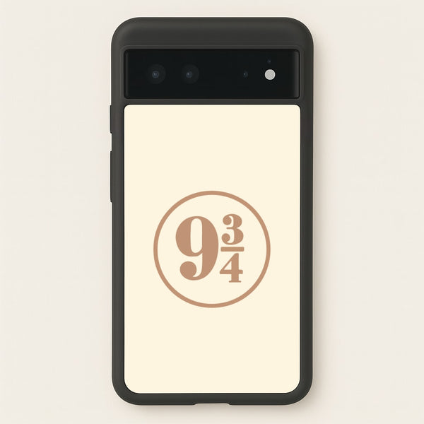 Platform Nine And Three Quaters - Harry Potter Phone Case for Google Pixel 6