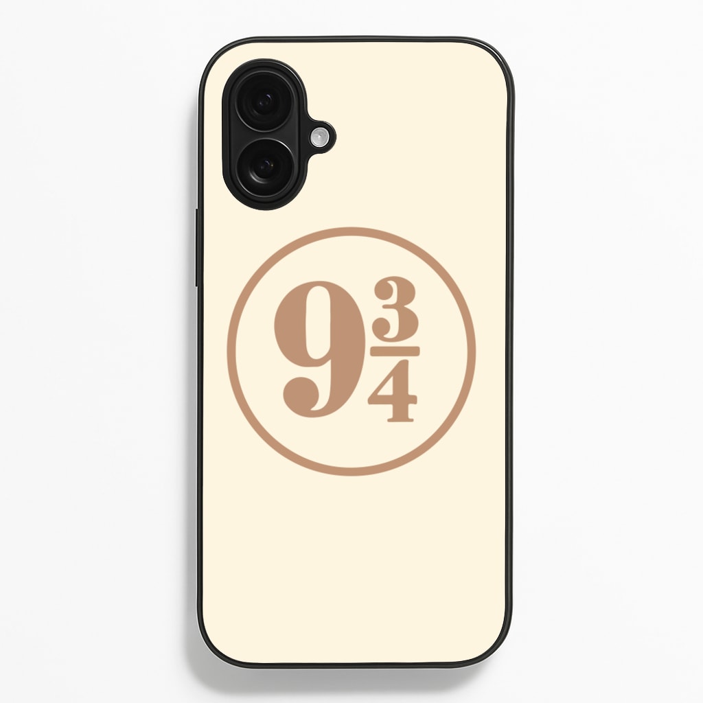 Platform Nine And Three Quaters - Harry Potter Phone Case for iPhone 16 Plus