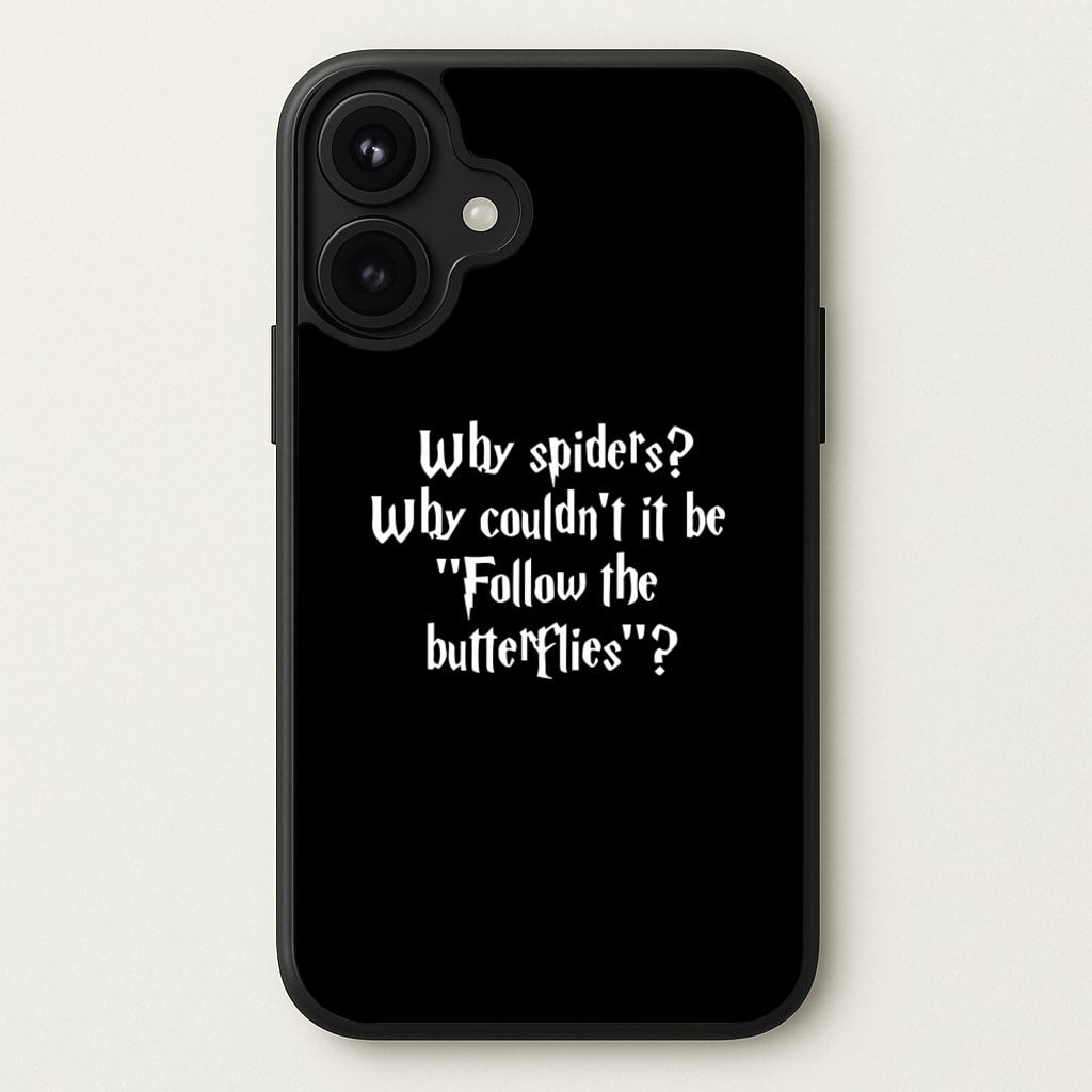 Why Spiders Phone Case for iPhone 17