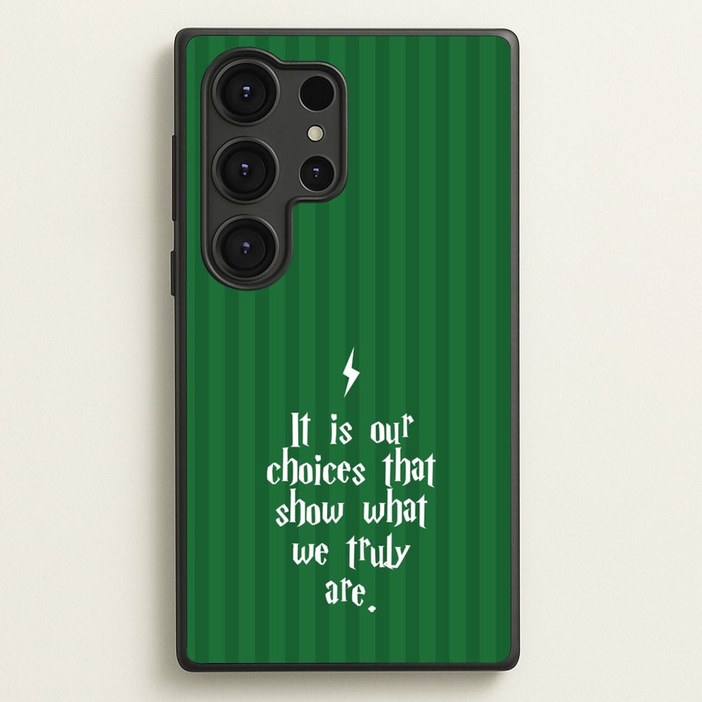 It Is Our Choices - Harry Potter Phone Case for Galaxy S25 Ultra