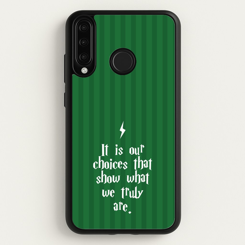 It Is Our Choices - Harry Potter Phone Case for Huawei P30 Lite