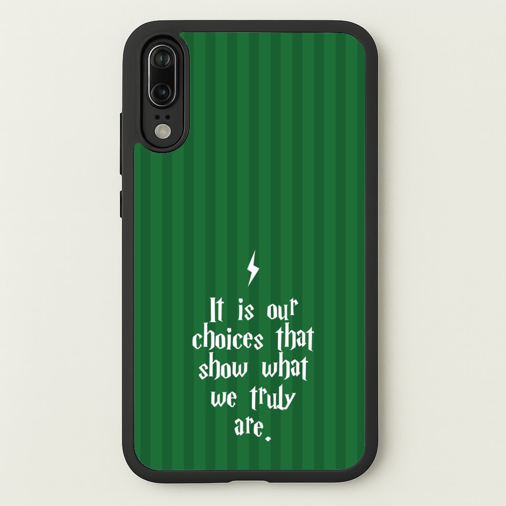 It Is Our Choices - Harry Potter Phone Case for Huawei P20