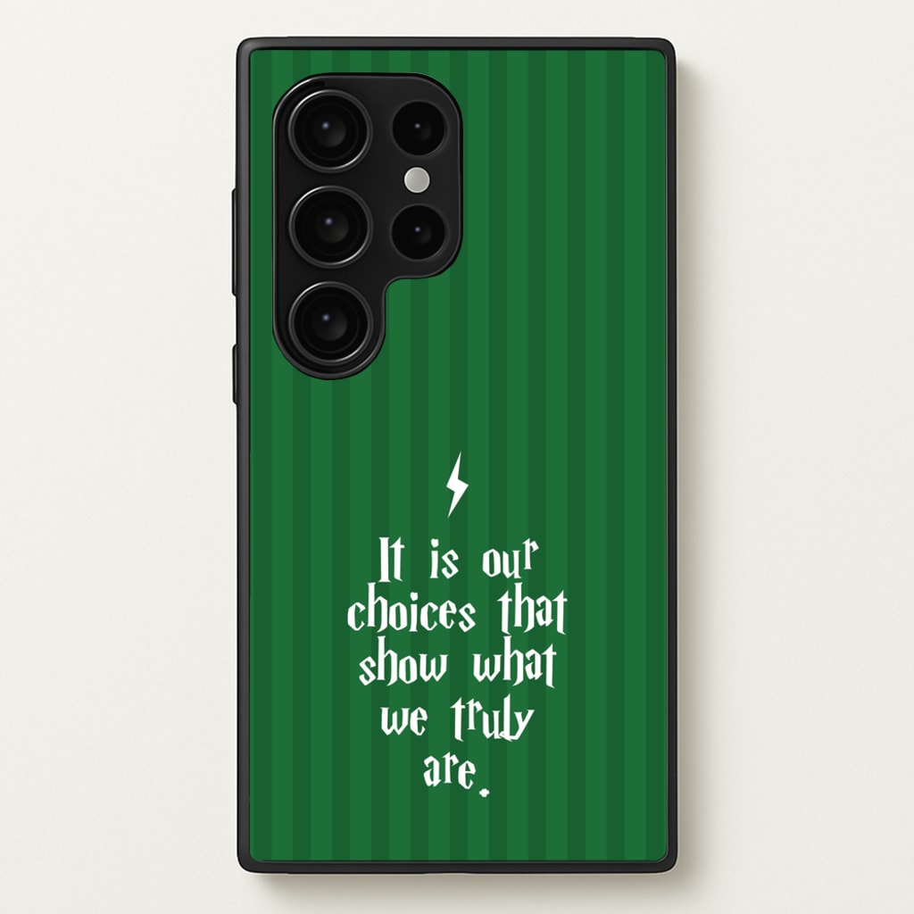 It Is Our Choices - Harry Potter Phone Case for Galaxy S24 Ultra