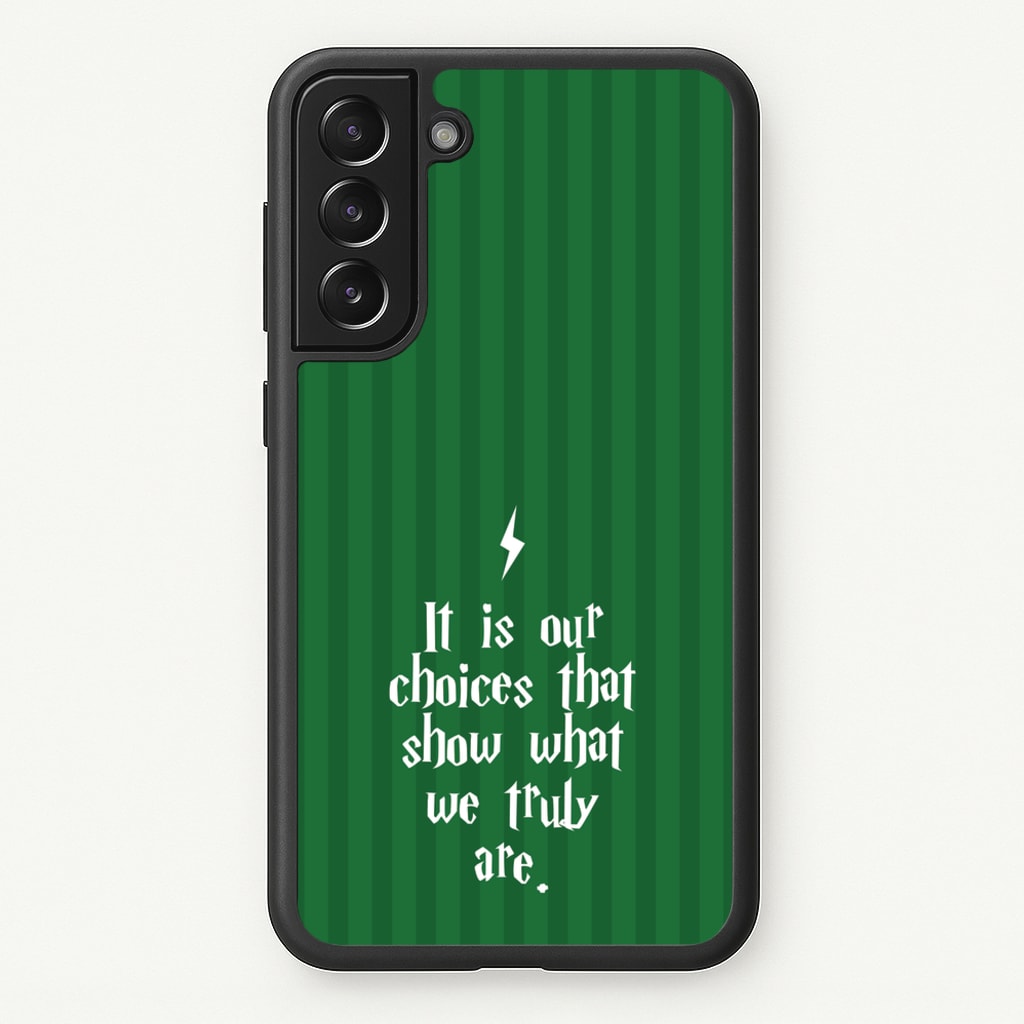 It Is Our Choices - Harry Potter Phone Case for Galaxy S21FE