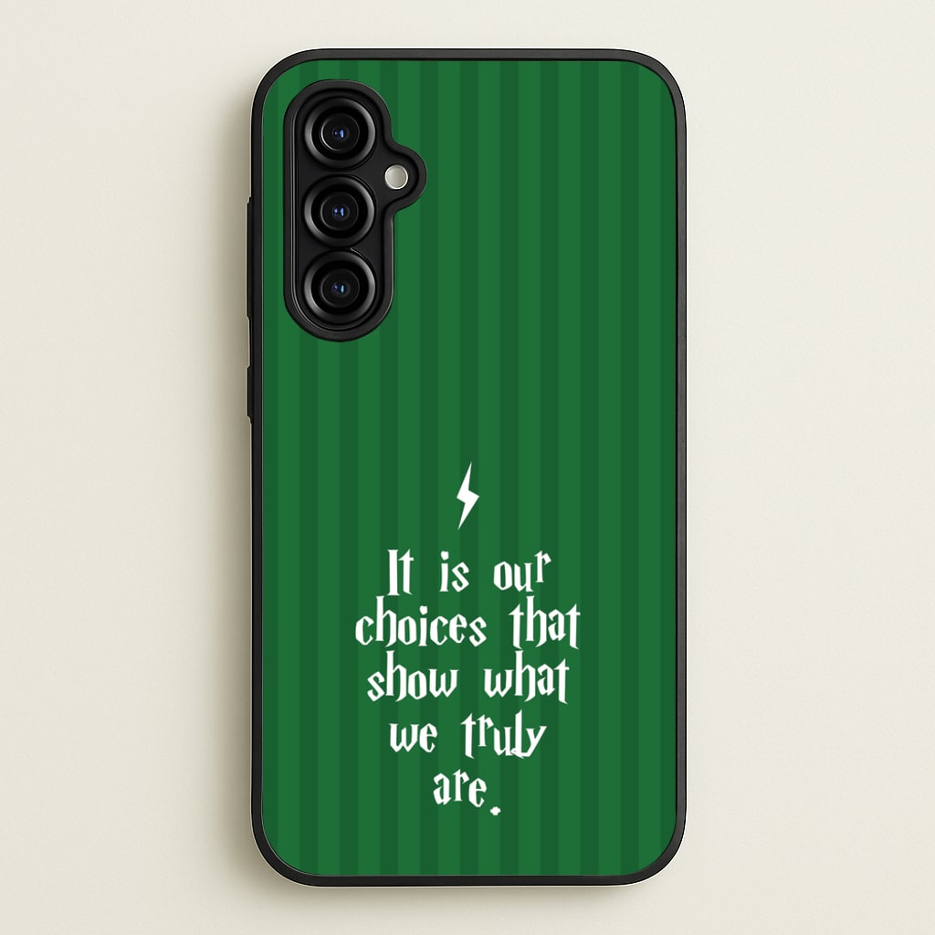 It Is Our Choices - Harry Potter Phone Case for Galaxy A54