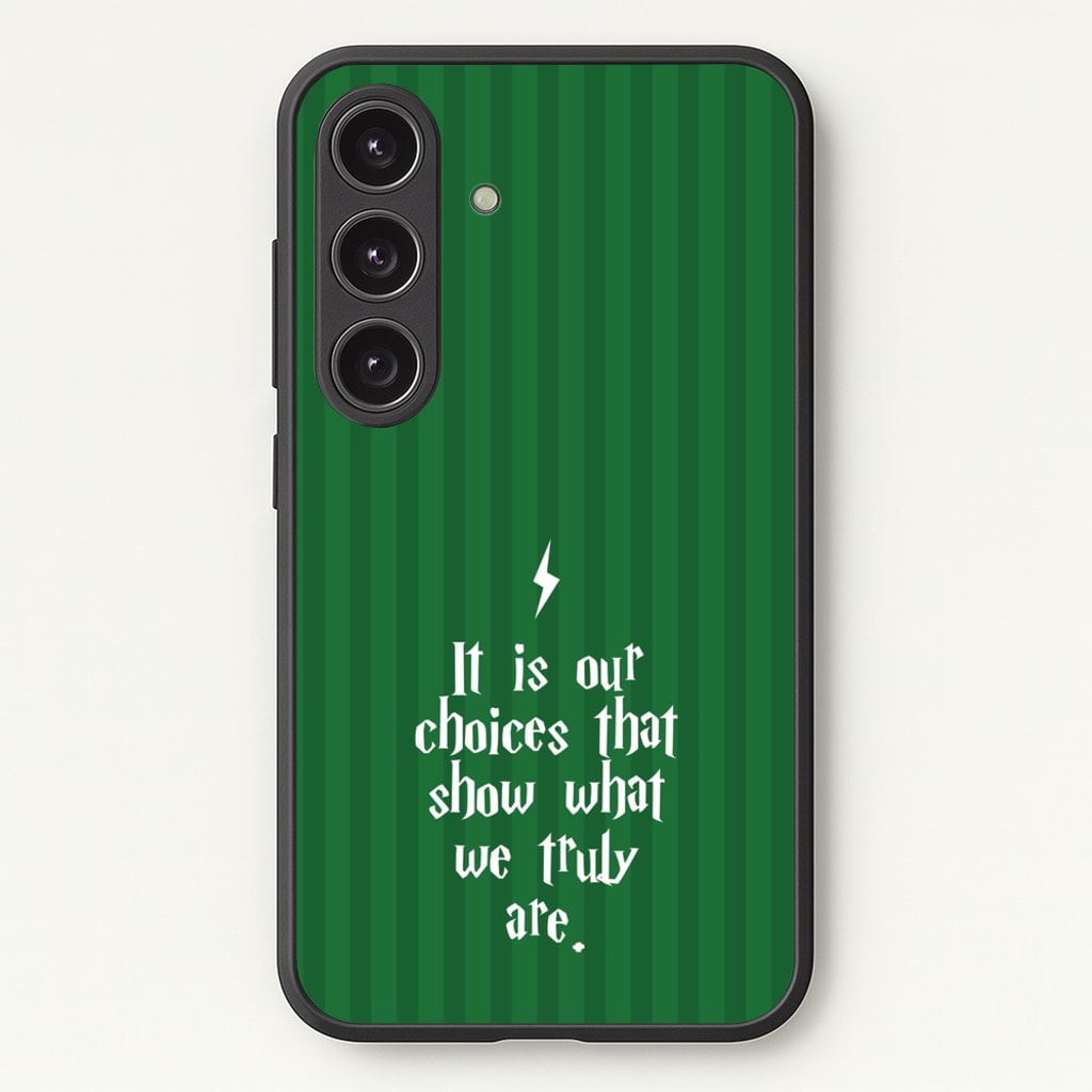 It Is Our Choices - Harry Potter Phone Case for Galaxy S24 Plus