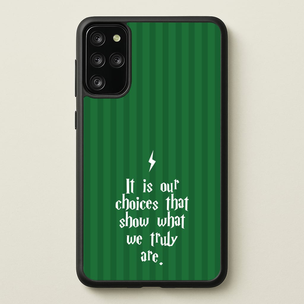 It Is Our Choices - Harry Potter Phone Case for Galaxy S20 Plus