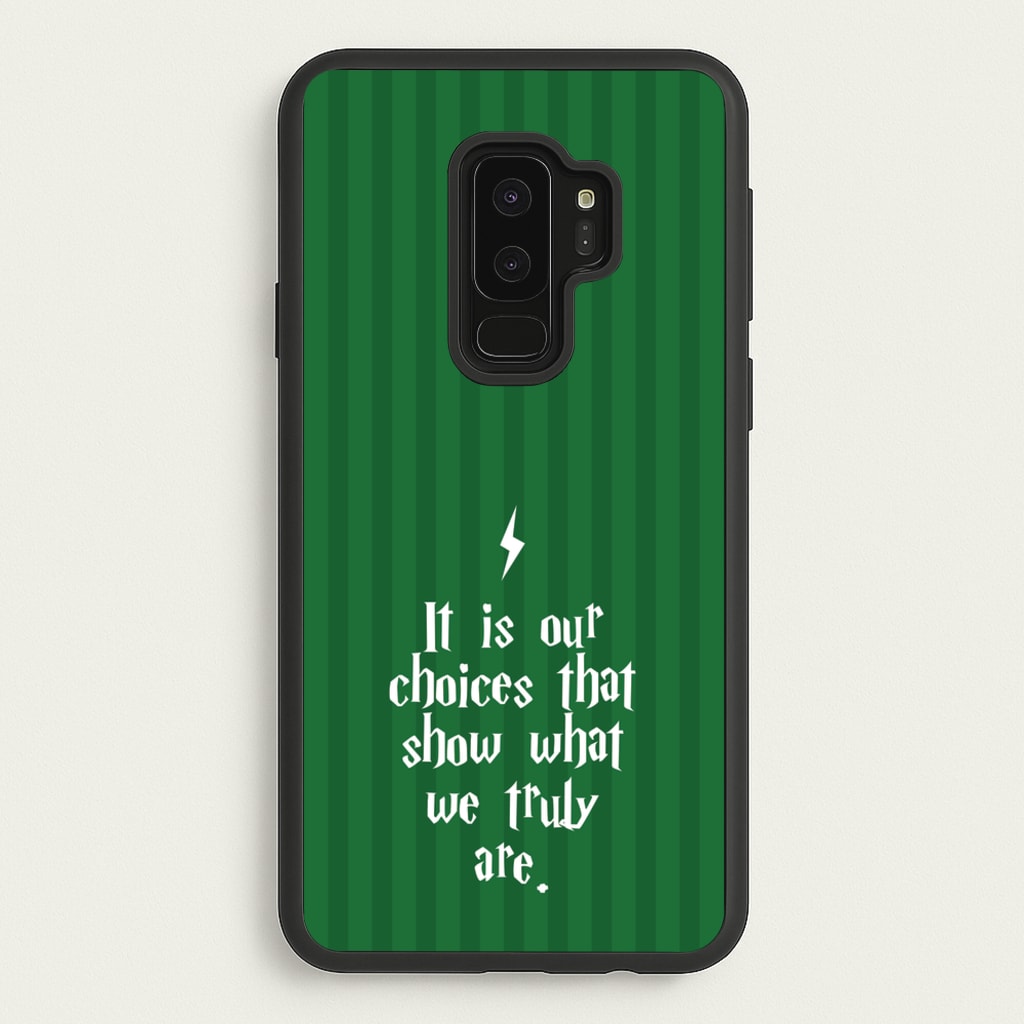 It Is Our Choices - Harry Potter Phone Case for Galaxy S9 Plus