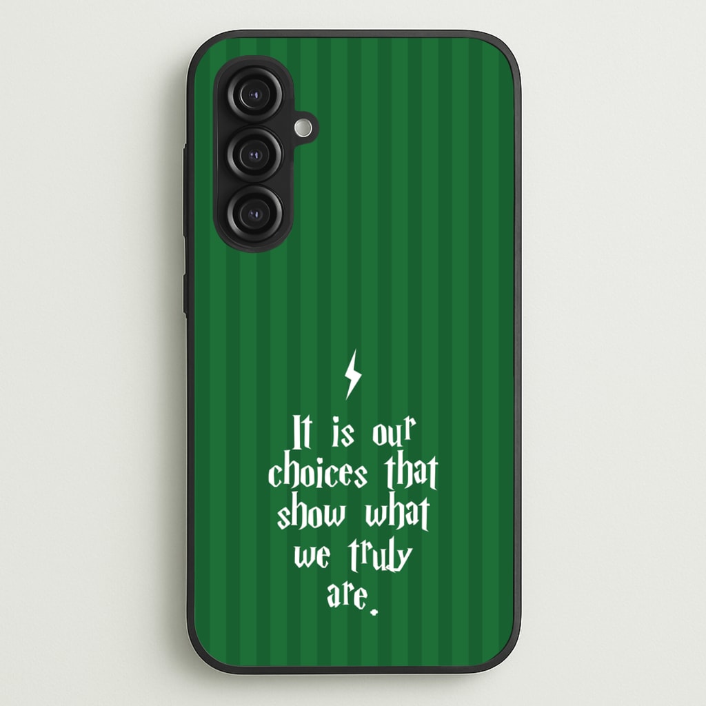It Is Our Choices - Harry Potter Phone Case for Galaxy S23FE