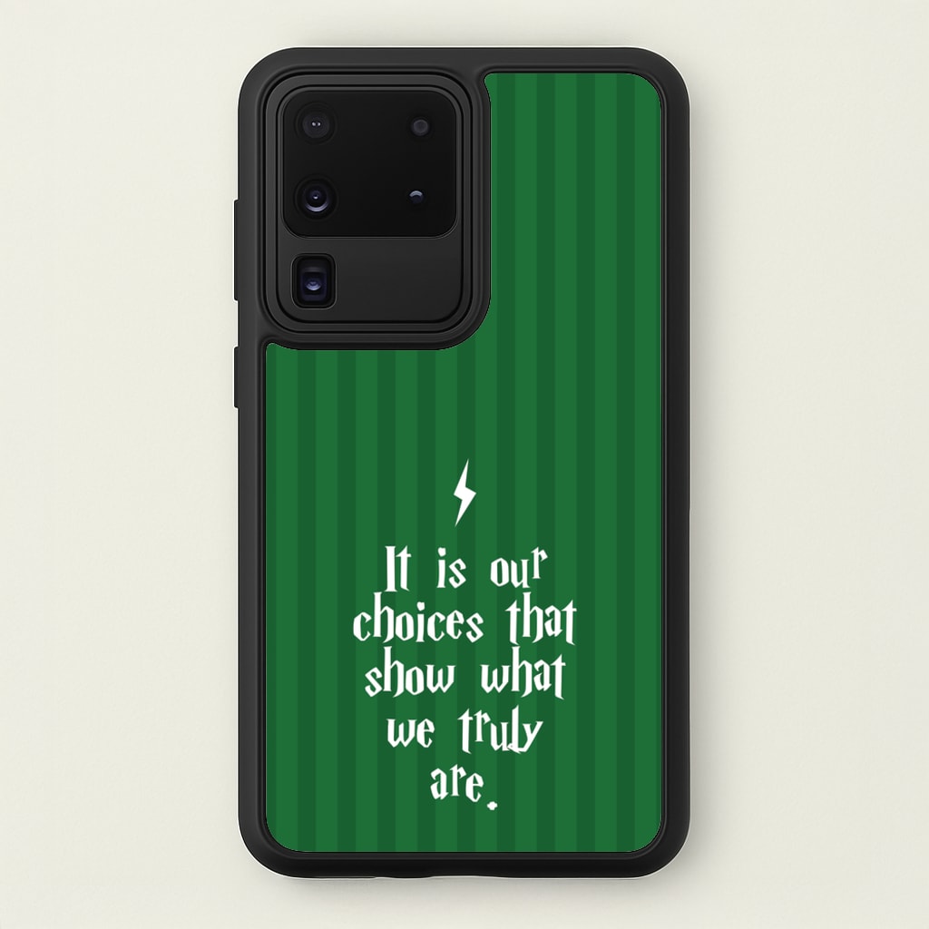 It Is Our Choices - Harry Potter Phone Case for Galaxy S20 Ultra