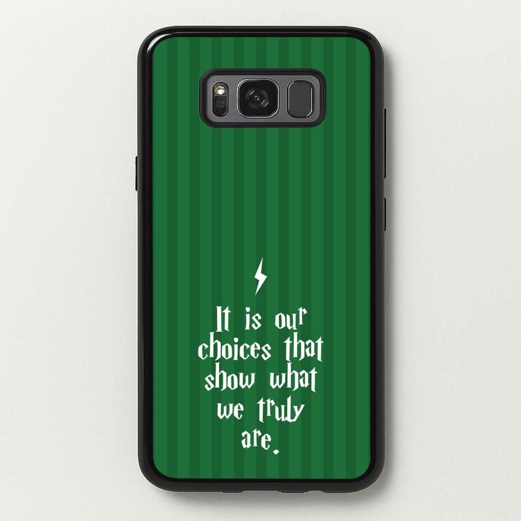It Is Our Choices - Harry Potter Phone Case for Galaxy S8