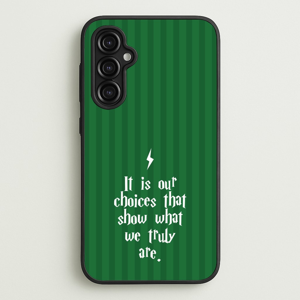 It Is Our Choices - Harry Potter Phone Case for Galaxy A14