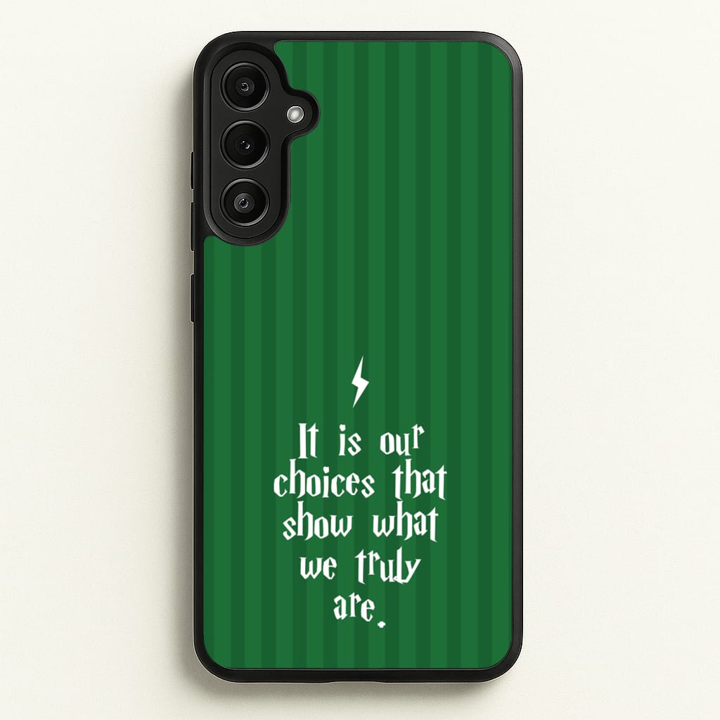 It Is Our Choices - Harry Potter Phone Case for Galaxy A36