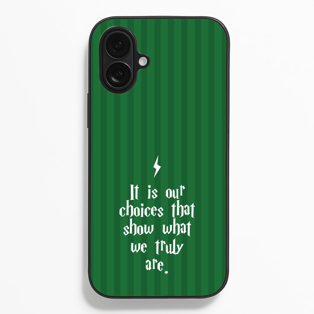 It Is Our Choices - Harry Potter Phone Case for iPhone 16 Plus