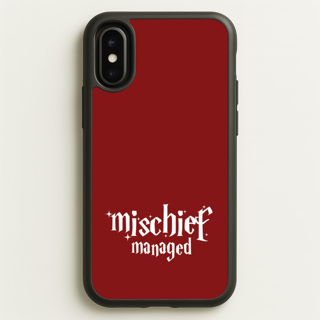 Mischief - Harry Potter Phone Case for iPhone X / XS