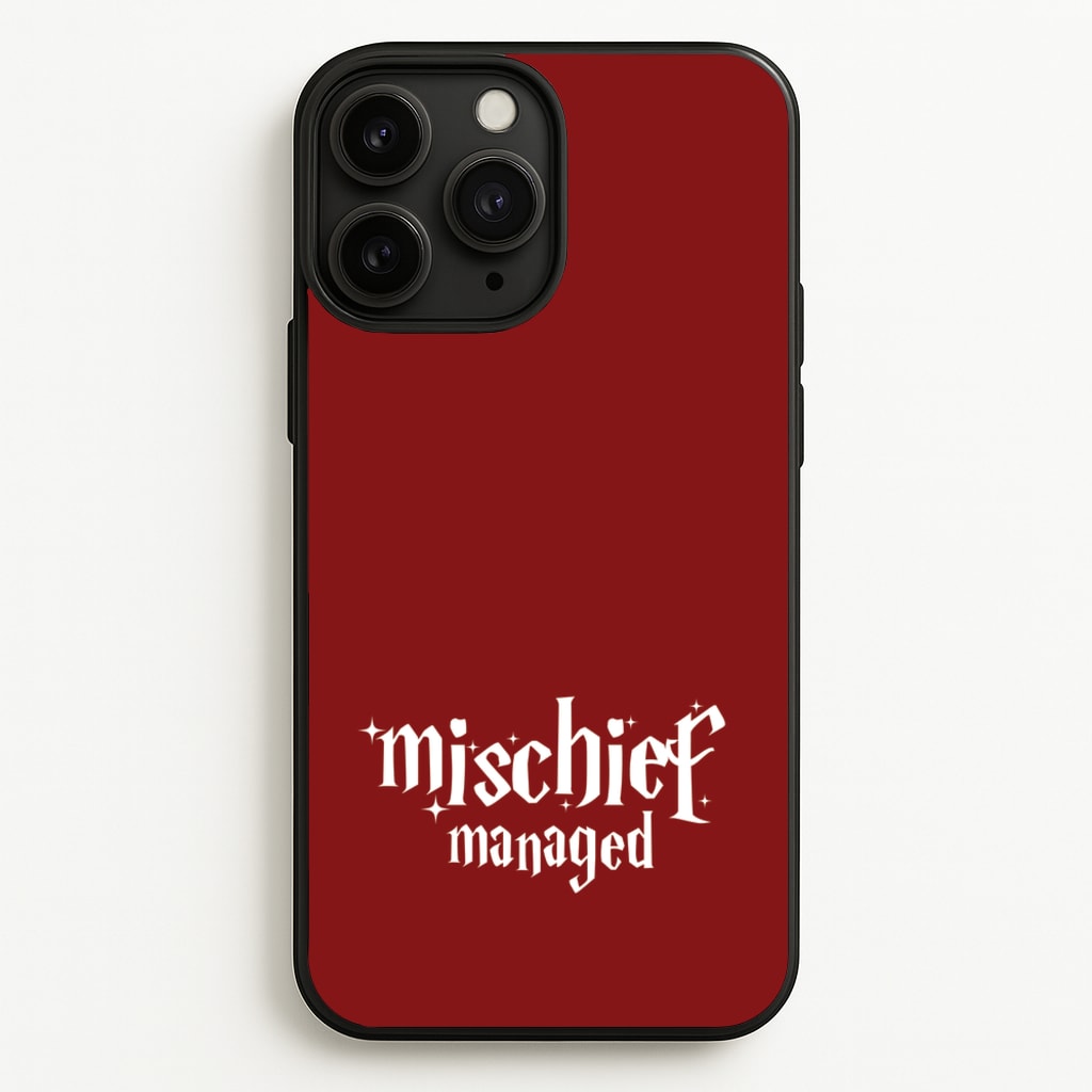 Mischief - Harry Potter Phone Case for iPhone 11 Pro