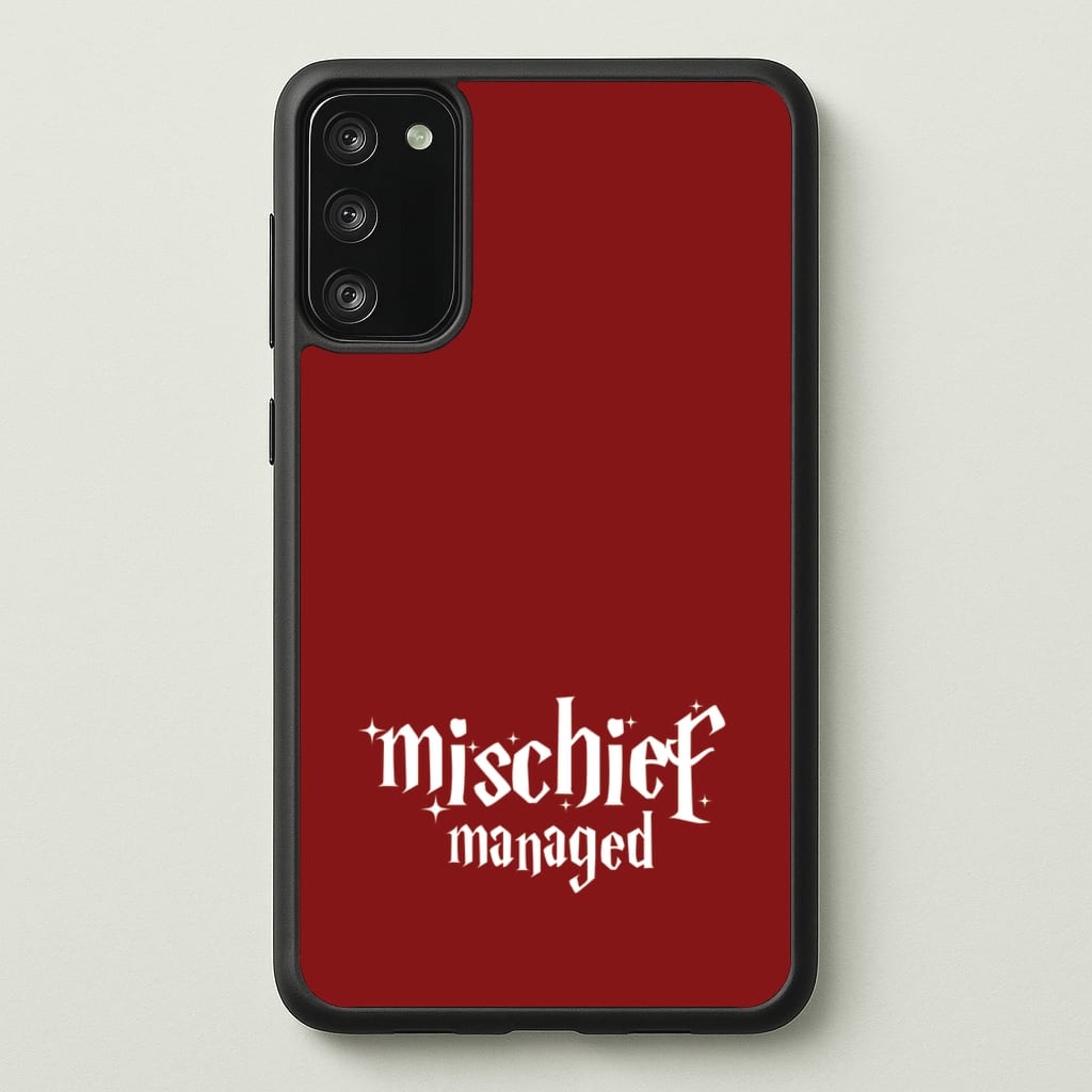 Mischief - Harry Potter Phone Case for Galaxy S20FE