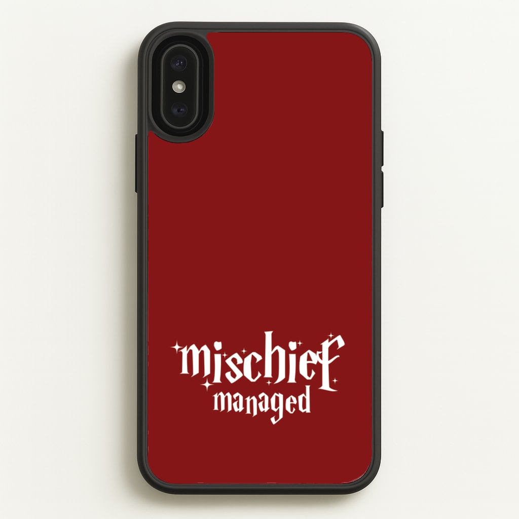 Mischief - Harry Potter Phone Case for iPhone XS Max