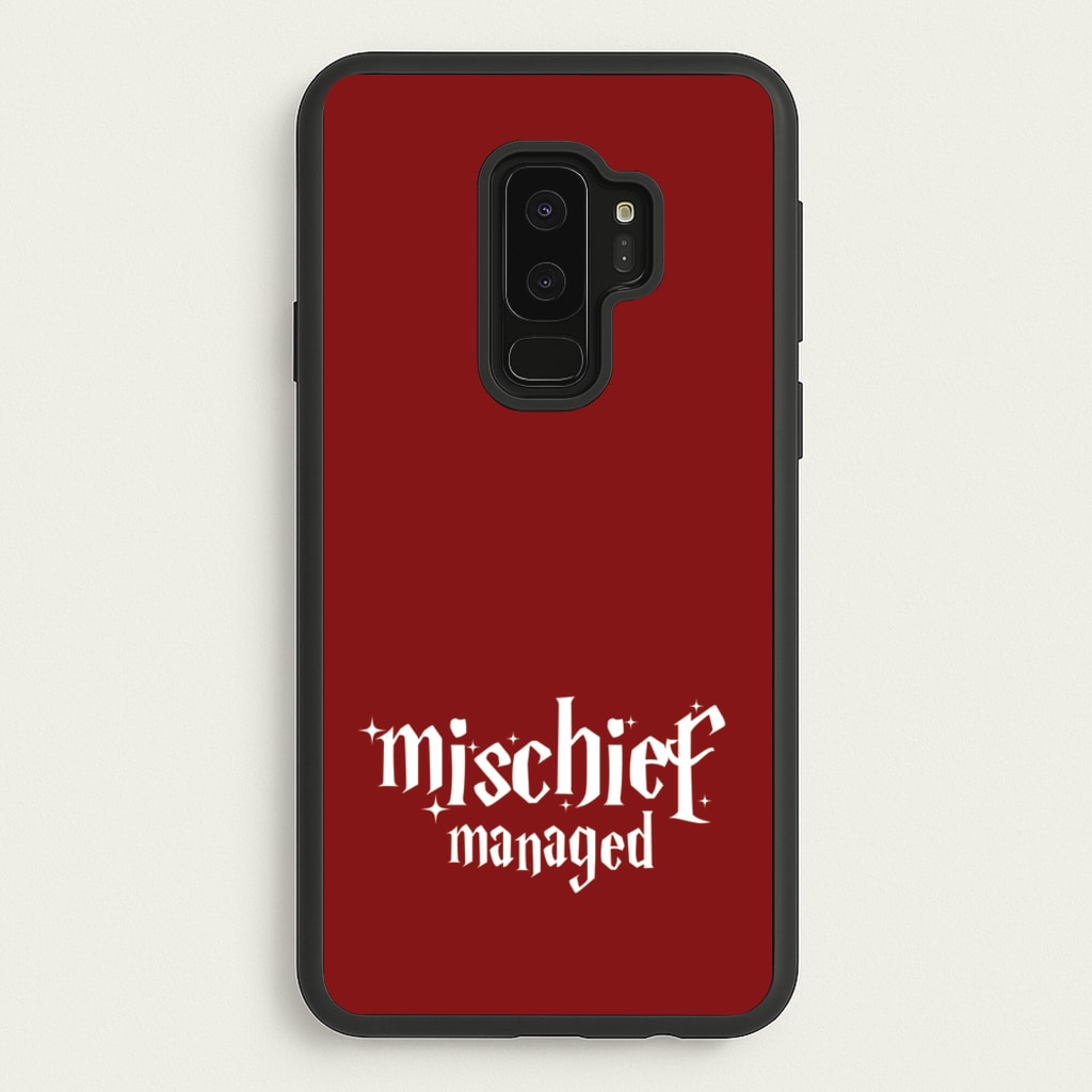 Mischief - Harry Potter Phone Case for Galaxy S9 Plus