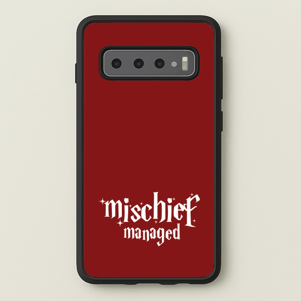 Mischief - Harry Potter Phone Case for Galaxy S10 Plus