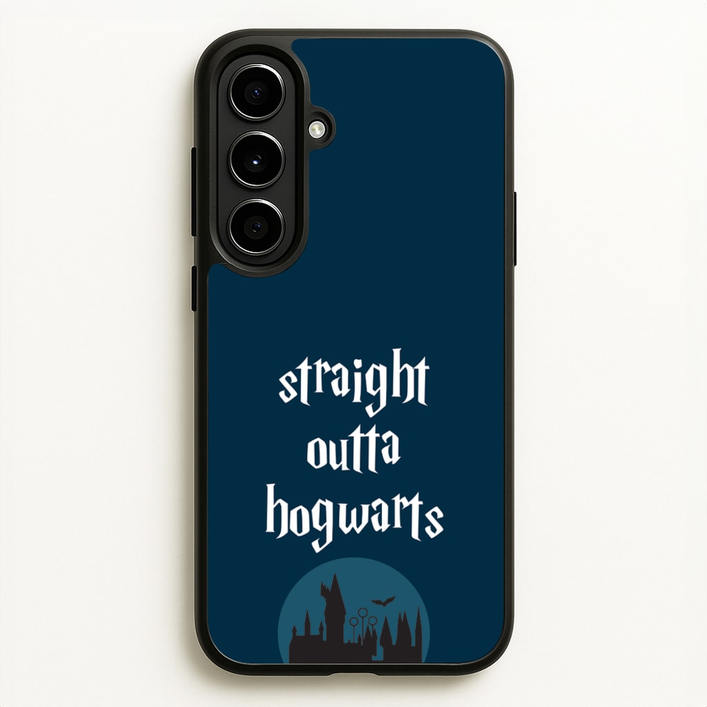 Straight Outta Hogwarts - Harry Potter Phone Case for Galaxy A56