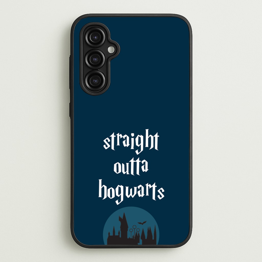 Straight Outta Hogwarts - Harry Potter Phone Case for Galaxy A14