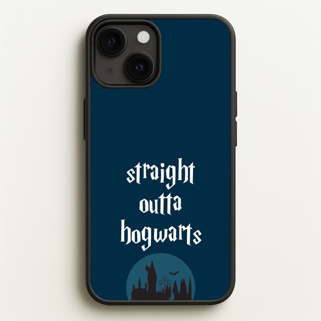 Straight Outta Hogwarts - Harry Potter Phone Case for iPhone 13 Mini