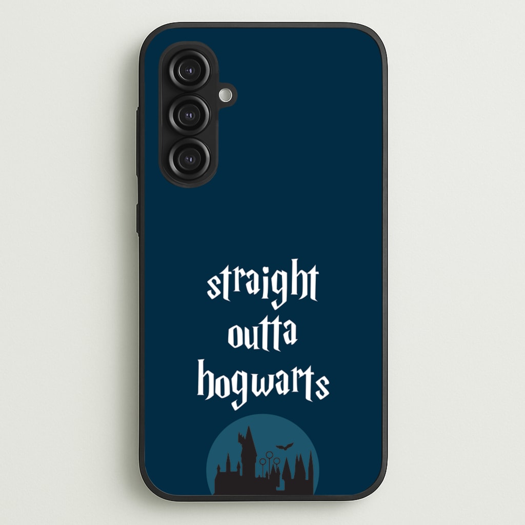 Straight Outta Hogwarts - Harry Potter Phone Case for Galaxy S23FE