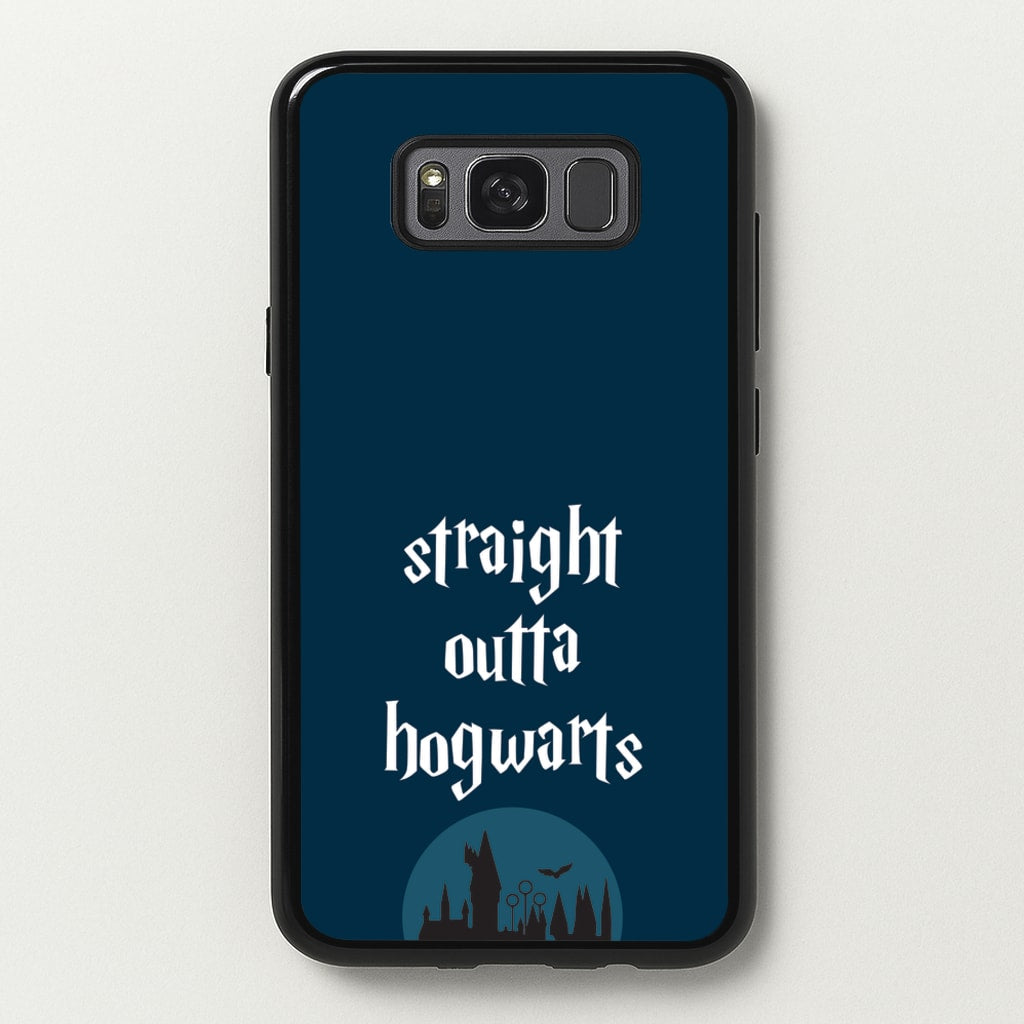 Straight Outta Hogwarts - Harry Potter Phone Case for Galaxy S8