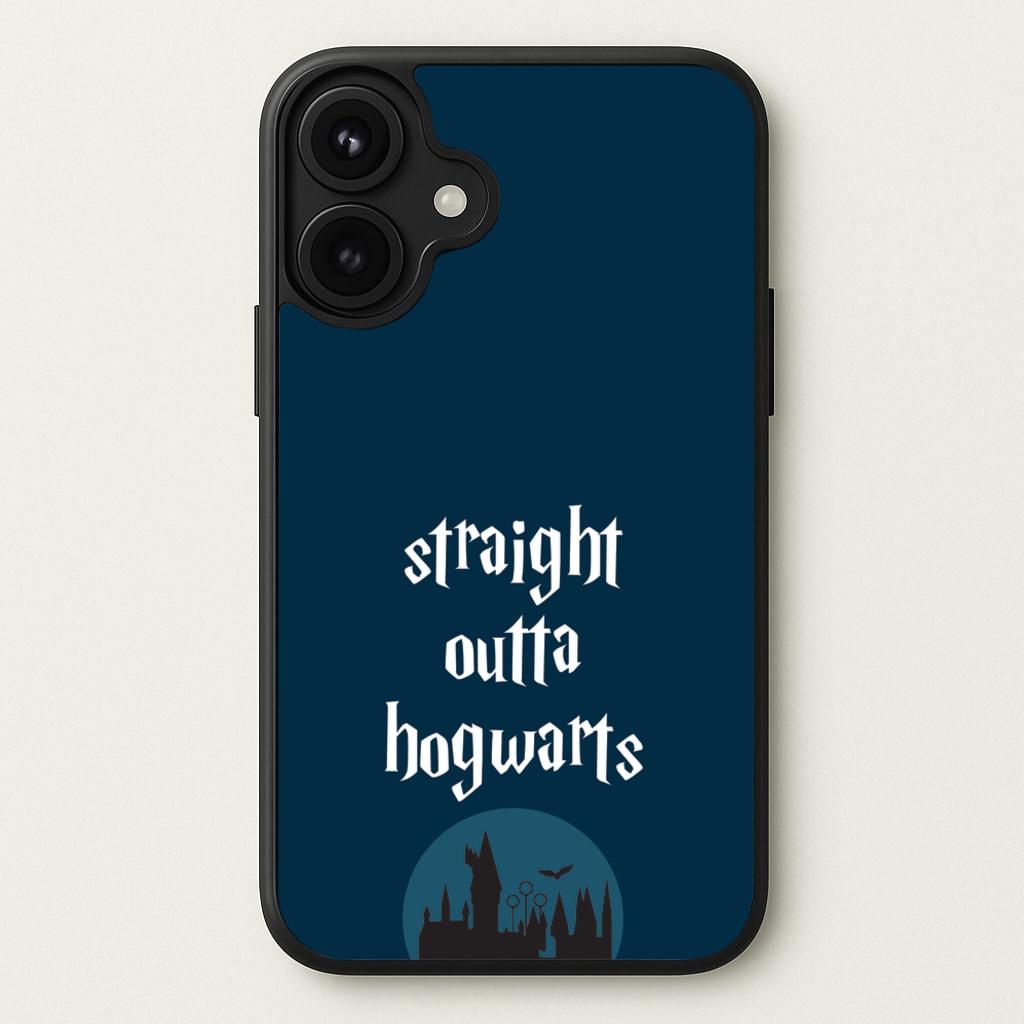 Straight Outta Hogwarts Phone Case for iPhone 17