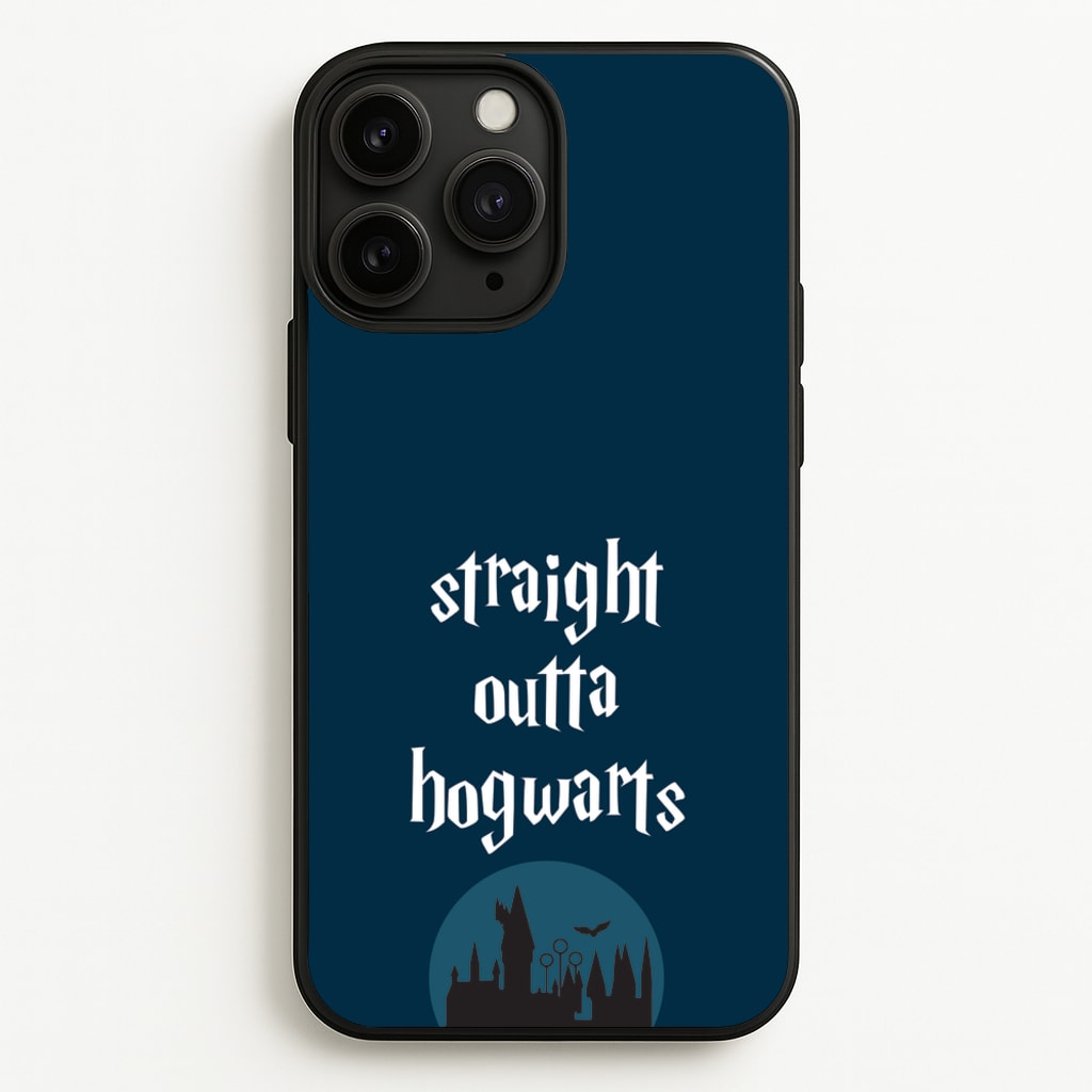 Straight Outta Hogwarts - Harry Potter Phone Case for iPhone 11 Pro